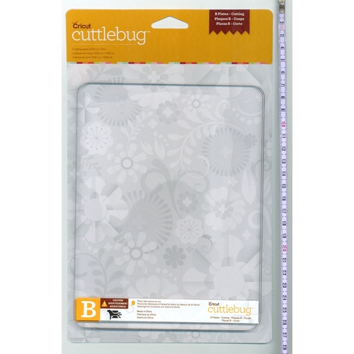 Provo Craft Cuttlebug Cutting Plate B 6x8" 2pk - Provo Craft, Cuttlebug ...