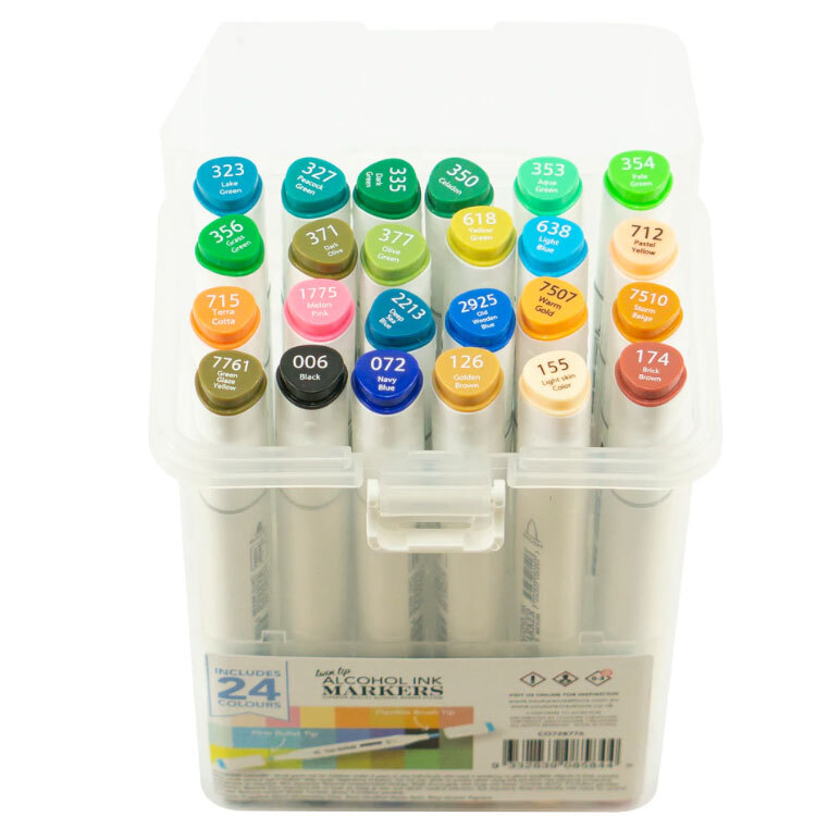 Couture Creations Twin Tip Alcohol Ink Marker Case