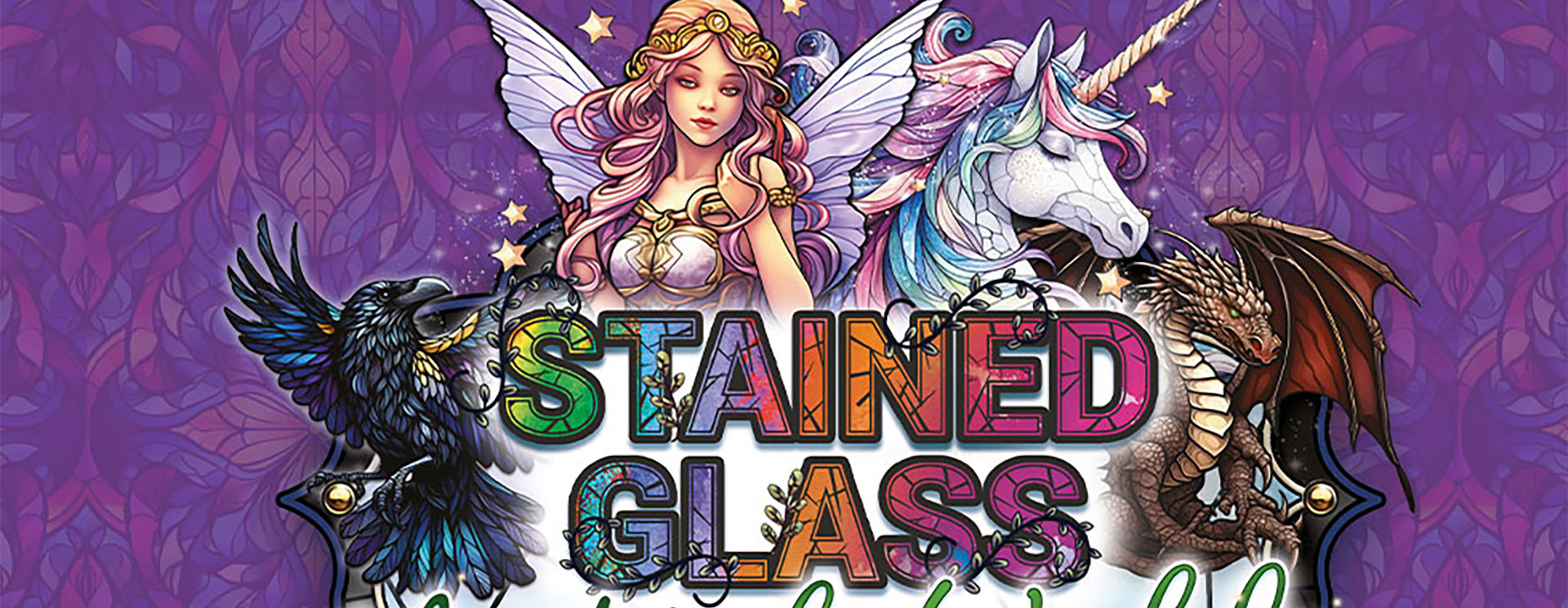 Hunkydory : Stained Glass Mystical World