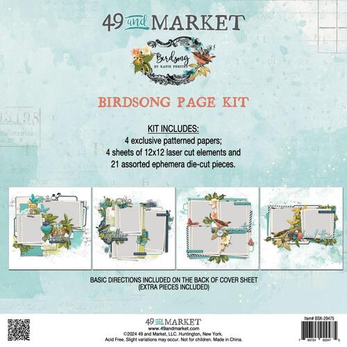 49 and Market Birdsong : Page Kit