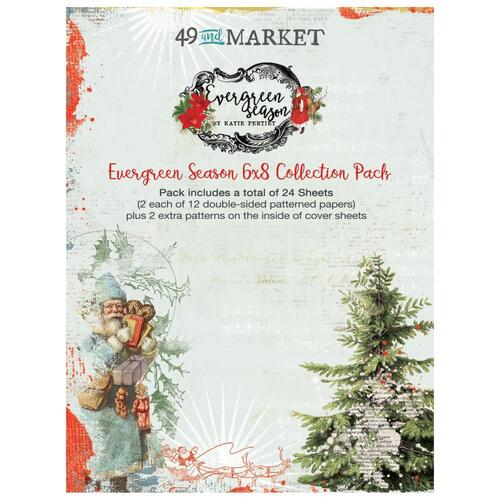 49 and Market Evergreen Season : 6x8" Collection Pack