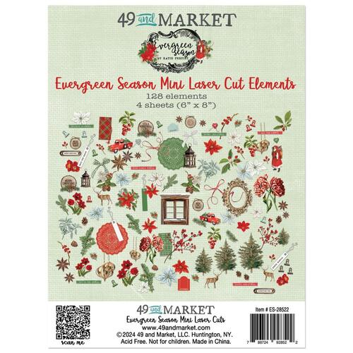 49 and Market Evergreen Season : Mini Laser Cut Elements