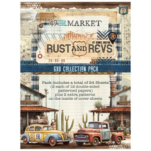 49 and Market Rust and Revs : 6x8" Collection Pack