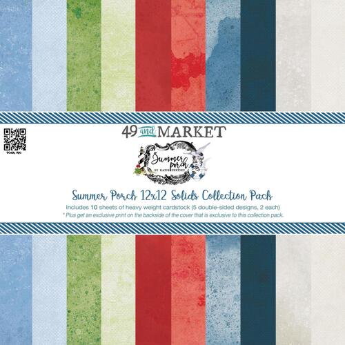 49 and Market Summer Porch : 12x12" Solids Collection Pack