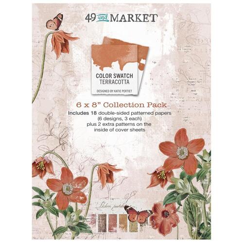 49 and Market Color Swatch Terracotta : 6x8" Collection Pack