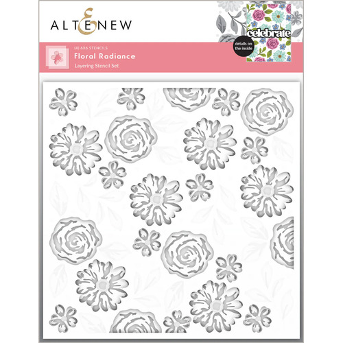 Altenew Floral Radiance Layering Stencil Set (4 in 1)