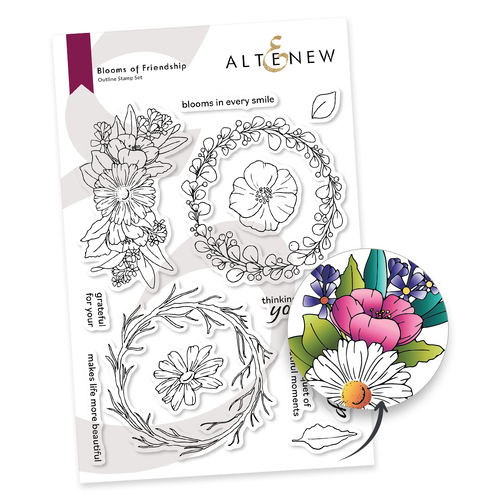 Altenew Blooms of Friendship Stamp Set