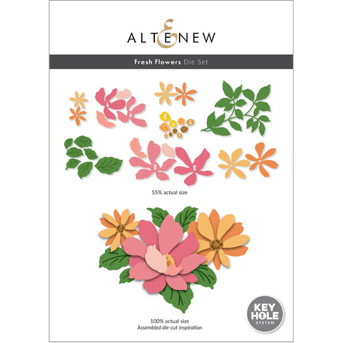 Altenew Fresh Flowers Die Set