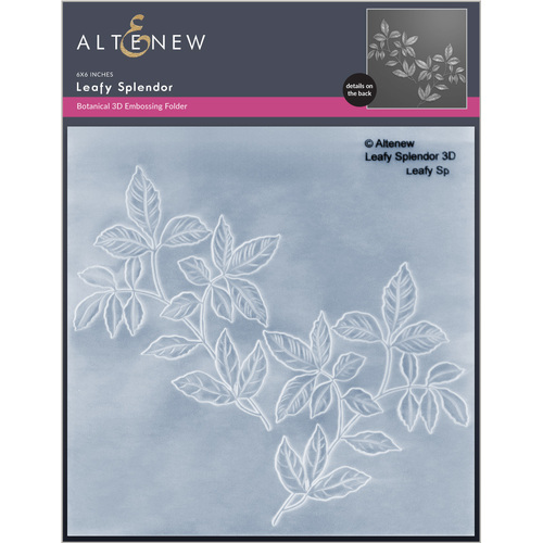 Altenew Leafy Splendor 3D Embossing Folder