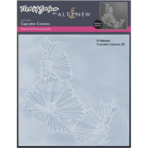 Altenew Cupcake Cosmos 3D Embossing Folder