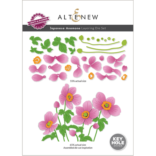 Altenew Craft-A-Flower: Japanese Anemone Layering Die Set
