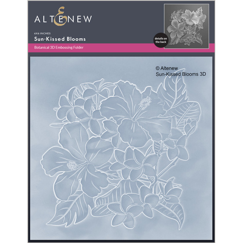 Altenew Sun-Kissed Blooms 3D Embossing Folder