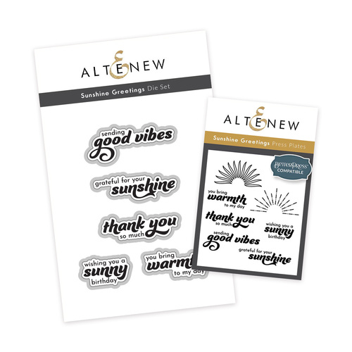 Altenew Sunshine Greetings Bundle