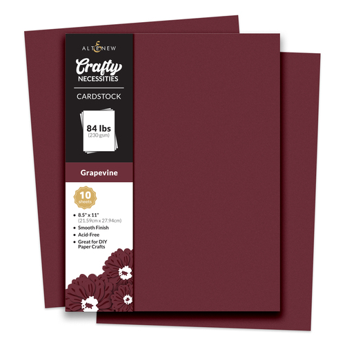 Altenew Crafty Necessities: Grapevine Cardstock (10 sheets/set)