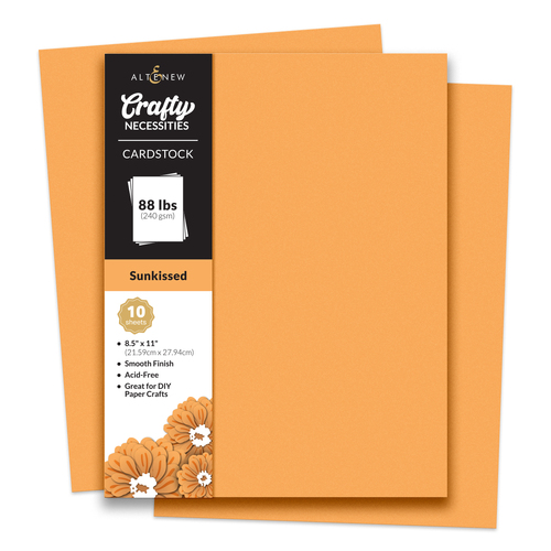 Altenew Crafty Necessities- Sunkissed Cardstock (10 sheets/set)