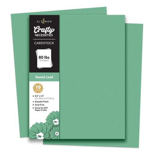 Altenew Crafty Necessities: Sweet Leaf Cardstock (10 sheets/set)