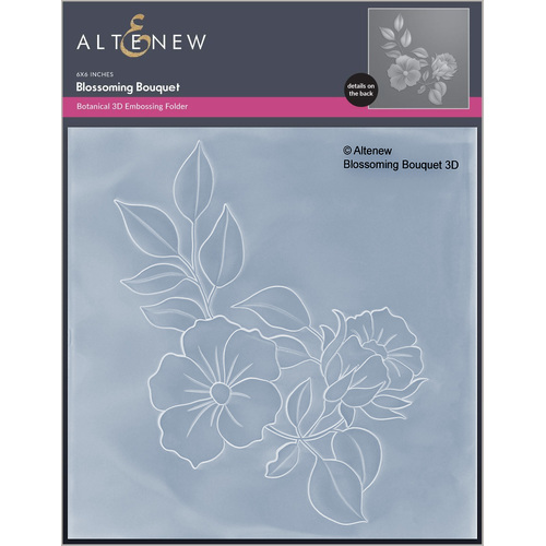Altenew Blossoming Bouquet 3D Embossing Folder