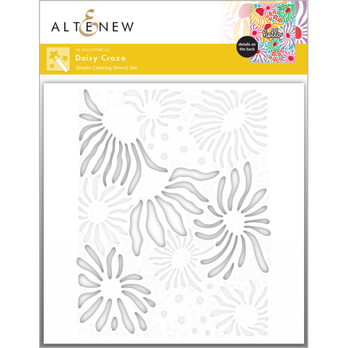 Altenew Daisy Craze Stencil Set (4 in 1)