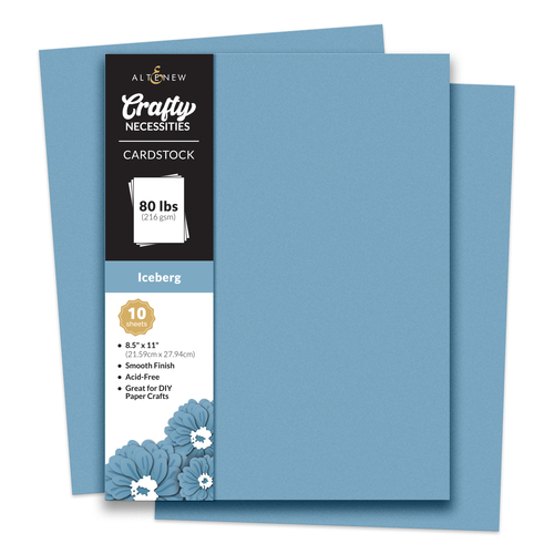 Altenew Crafty Necessities: Iceberg Cardstock (10 sheets/set)