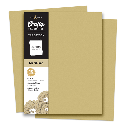 Altenew Crafty Necessities: Marshland Cardstock (10 sheets/set)