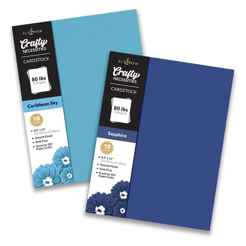 Altenew Crafty Necessities Cardstock Bundle (Glacier Caves)