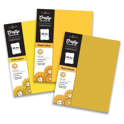 Altenew Crafty Necessities Cardstock Bundle (Pocketful of Sunshine)