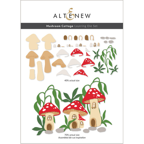 Altenew Mushroom Cottage Layering Die Set