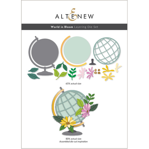 Altenew World in Bloom Layering Die Set