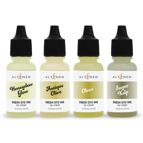 Altenew Fresh Dye Ink Reinker Bundle - Mediterranean Glow 