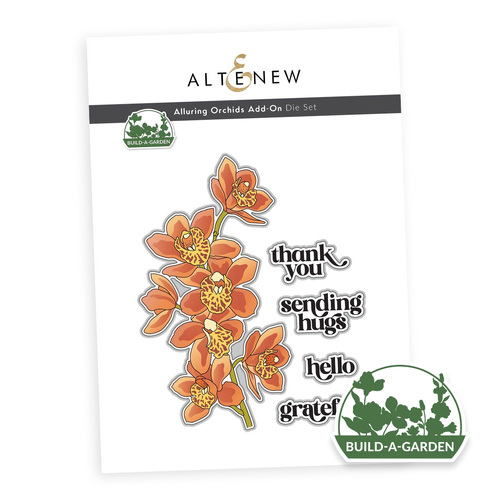 Altenew Build-A-Garden: Alluring Orchids Add-on Die Set