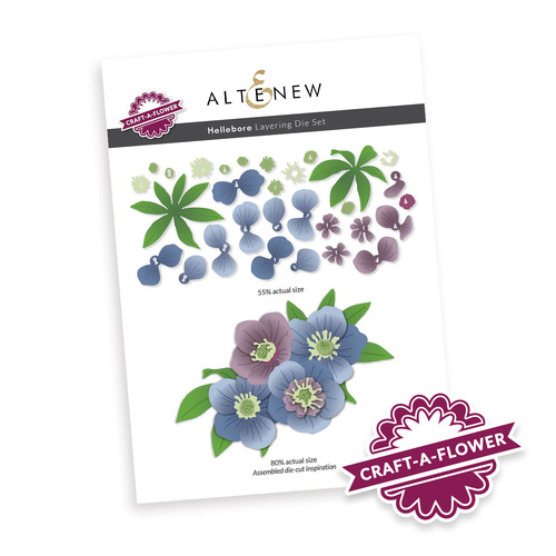 Altenew Craft-A-Flower: Hellebore Layering Die Set