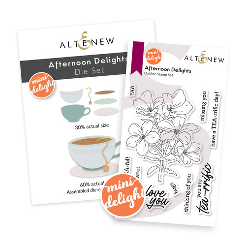 Altenew Mini Delight: Afternoon Delights Stamp & Die Set