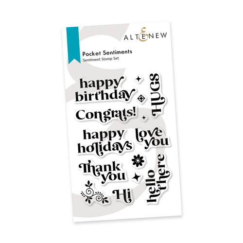 Altenew Pocket Sentiments Stamp Set