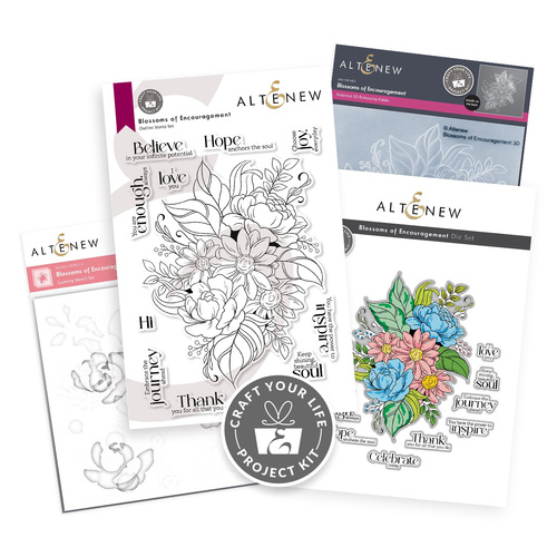 Altenew Craft Your Life Project Kit: Blossoms of Encouragement