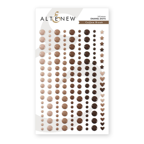 Altenew Coffee Break Enamel Dots