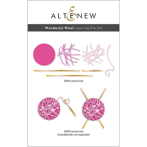 Altenew Wonderful Wool Layering Die Set