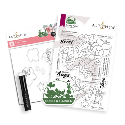 Altenew Build-A-Garden- Breezy Petals