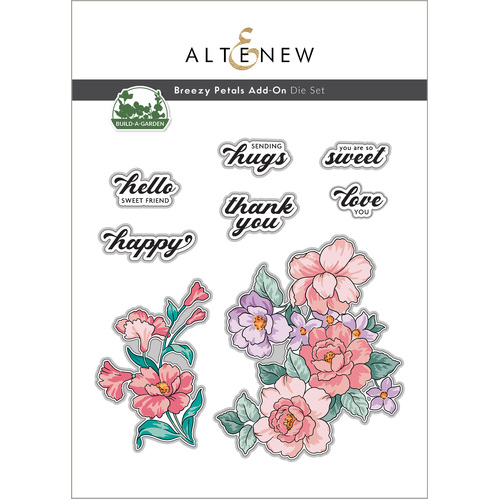 Altenew Build-A-Garden: Breezy Petals Add-On Die Set