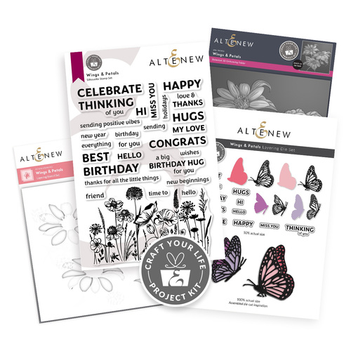 Altenew Craft Your Life Project Kit: Wings & Petals