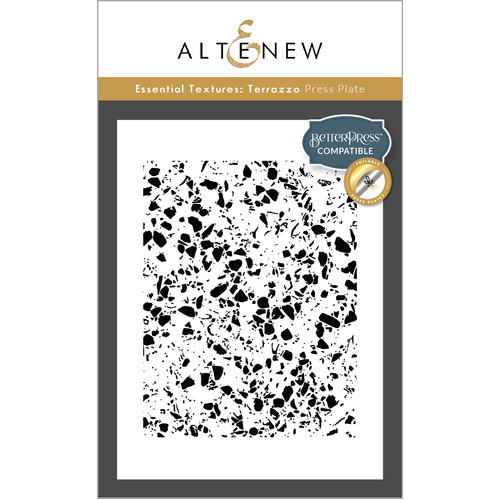 Altenew Essential Textures- Terrazzo Press Plate/Foil Plate