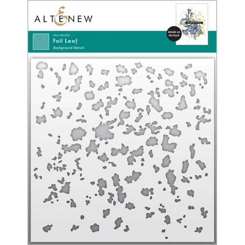 Altenew Foil Leaf Background Stencil