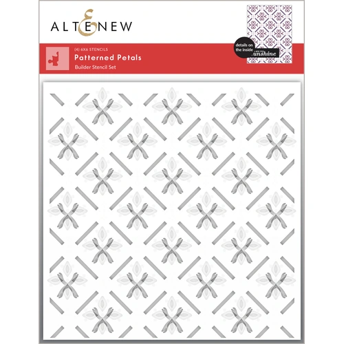 Altenew Patterned Petals Stencil Set (4 in 1)