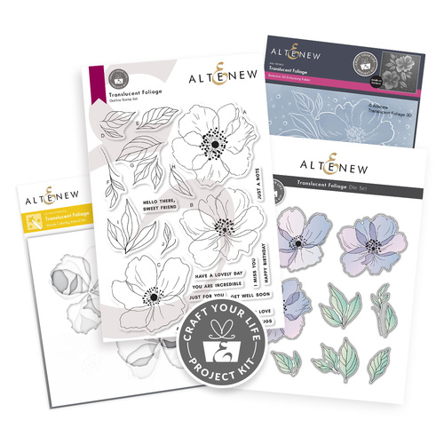 Altenew Craft Your Life Project Kit: Translucent Foliage