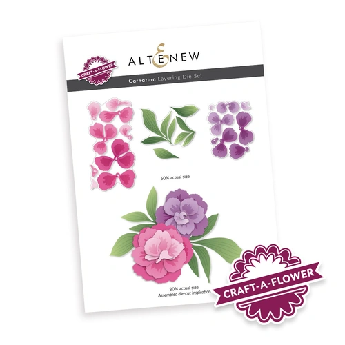 Altenew Craft-A-Flower- Carnation Layering Die Set