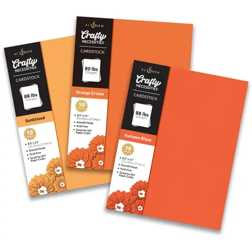 Altenew Crafty Necessities Cardstock Bundle (Warm & Cozy)