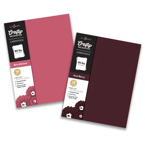 Altenew Crafty Necessities Cardstock Bundle (Dried Petals)