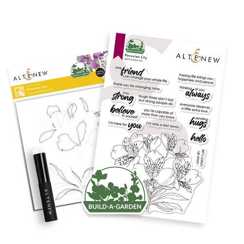 Altenew Build-A-Garden- Peruvian Lily