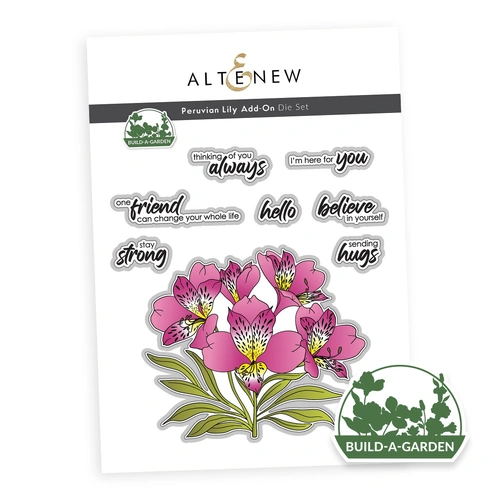 Altenew Build-A-Garden- Peruvian Lily Add-On Die Set