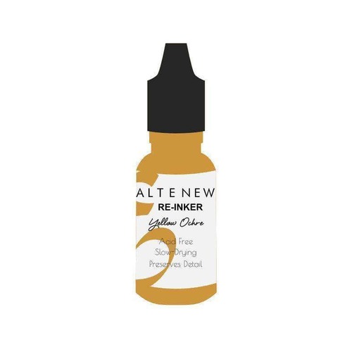 Altenew Yellow Ochre Crisp Dye Ink Re-inker