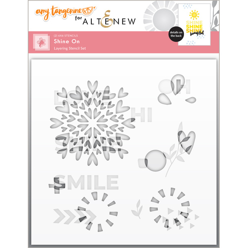 Altenew Shine On Stencil Set (2 in 1)